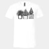 3005 - BELLA +CANVAS Unisex Jersey Short-Sleeve V-Neck T-Shirt Thumbnail