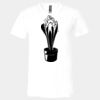 3005 - BELLA +CANVAS Unisex Jersey Short-Sleeve V-Neck T-Shirt Thumbnail