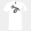 3005 - BELLA +CANVAS Unisex Jersey Short-Sleeve V-Neck T-Shirt Thumbnail