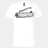3005 - BELLA +CANVAS Unisex Jersey Short-Sleeve V-Neck T-Shirt Thumbnail