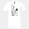 3005 - BELLA +CANVAS Unisex Jersey Short-Sleeve V-Neck T-Shirt Thumbnail