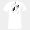 3005 - BELLA +CANVAS Unisex Jersey Short-Sleeve V-Neck T-Shirt Thumbnail