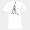 3005 - BELLA +CANVAS Unisex Jersey Short-Sleeve V-Neck T-Shirt Thumbnail