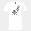 3005 - BELLA +CANVAS Unisex Jersey Short-Sleeve V-Neck T-Shirt Thumbnail