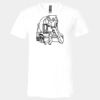 3005 - BELLA +CANVAS Unisex Jersey Short-Sleeve V-Neck T-Shirt Thumbnail