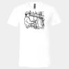3005 - BELLA +CANVAS Unisex Jersey Short-Sleeve V-Neck T-Shirt Thumbnail