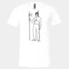 3005 - BELLA +CANVAS Unisex Jersey Short-Sleeve V-Neck T-Shirt Thumbnail