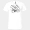 3005 - BELLA +CANVAS Unisex Jersey Short-Sleeve V-Neck T-Shirt Thumbnail