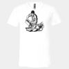 3005 - BELLA +CANVAS Unisex Jersey Short-Sleeve V-Neck T-Shirt Thumbnail