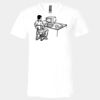3005 - BELLA +CANVAS Unisex Jersey Short-Sleeve V-Neck T-Shirt Thumbnail