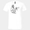 3005 - BELLA +CANVAS Unisex Jersey Short-Sleeve V-Neck T-Shirt Thumbnail