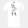 3005 - BELLA +CANVAS Unisex Jersey Short-Sleeve V-Neck T-Shirt Thumbnail
