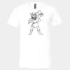 3005 - BELLA +CANVAS Unisex Jersey Short-Sleeve V-Neck T-Shirt Thumbnail