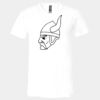 3005 - BELLA +CANVAS Unisex Jersey Short-Sleeve V-Neck T-Shirt Thumbnail