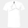 3005 - BELLA +CANVAS Unisex Jersey Short-Sleeve V-Neck T-Shirt Thumbnail