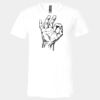 3005 - BELLA +CANVAS Unisex Jersey Short-Sleeve V-Neck T-Shirt Thumbnail