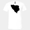 3005 - BELLA +CANVAS Unisex Jersey Short-Sleeve V-Neck T-Shirt Thumbnail
