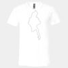 3005 - BELLA +CANVAS Unisex Jersey Short-Sleeve V-Neck T-Shirt Thumbnail