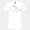 3005 - BELLA +CANVAS Unisex Jersey Short-Sleeve V-Neck T-Shirt Thumbnail