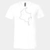 3005 - BELLA +CANVAS Unisex Jersey Short-Sleeve V-Neck T-Shirt Thumbnail
