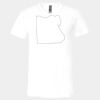 3005 - BELLA +CANVAS Unisex Jersey Short-Sleeve V-Neck T-Shirt Thumbnail