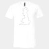 3005 - BELLA +CANVAS Unisex Jersey Short-Sleeve V-Neck T-Shirt Thumbnail