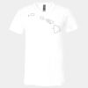 3005 - BELLA +CANVAS Unisex Jersey Short-Sleeve V-Neck T-Shirt Thumbnail