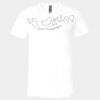 3005 - BELLA +CANVAS Unisex Jersey Short-Sleeve V-Neck T-Shirt Thumbnail