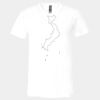 3005 - BELLA +CANVAS Unisex Jersey Short-Sleeve V-Neck T-Shirt Thumbnail