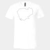 3005 - BELLA +CANVAS Unisex Jersey Short-Sleeve V-Neck T-Shirt Thumbnail