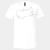 3005 - BELLA +CANVAS Unisex Jersey Short-Sleeve V-Neck T-Shirt Thumbnail