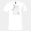 3005 - BELLA +CANVAS Unisex Jersey Short-Sleeve V-Neck T-Shirt Thumbnail