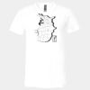 3005 - BELLA +CANVAS Unisex Jersey Short-Sleeve V-Neck T-Shirt Thumbnail