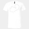 3005 - BELLA +CANVAS Unisex Jersey Short-Sleeve V-Neck T-Shirt Thumbnail