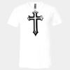 3005 - BELLA +CANVAS Unisex Jersey Short-Sleeve V-Neck T-Shirt Thumbnail