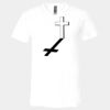 3005 - BELLA +CANVAS Unisex Jersey Short-Sleeve V-Neck T-Shirt Thumbnail