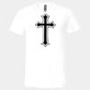 3005 - BELLA +CANVAS Unisex Jersey Short-Sleeve V-Neck T-Shirt Thumbnail