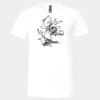 3005 - BELLA +CANVAS Unisex Jersey Short-Sleeve V-Neck T-Shirt Thumbnail