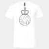 3005 - BELLA +CANVAS Unisex Jersey Short-Sleeve V-Neck T-Shirt Thumbnail