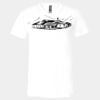 3005 - BELLA +CANVAS Unisex Jersey Short-Sleeve V-Neck T-Shirt Thumbnail