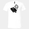 3005 - BELLA +CANVAS Unisex Jersey Short-Sleeve V-Neck T-Shirt Thumbnail