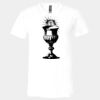 3005 - BELLA +CANVAS Unisex Jersey Short-Sleeve V-Neck T-Shirt Thumbnail