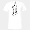 3005 - BELLA +CANVAS Unisex Jersey Short-Sleeve V-Neck T-Shirt Thumbnail