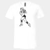 3005 - BELLA +CANVAS Unisex Jersey Short-Sleeve V-Neck T-Shirt Thumbnail