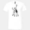 3005 - BELLA +CANVAS Unisex Jersey Short-Sleeve V-Neck T-Shirt Thumbnail