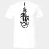 3005 - BELLA +CANVAS Unisex Jersey Short-Sleeve V-Neck T-Shirt Thumbnail