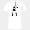 3005 - BELLA +CANVAS Unisex Jersey Short-Sleeve V-Neck T-Shirt Thumbnail
