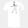 3005 - BELLA +CANVAS Unisex Jersey Short-Sleeve V-Neck T-Shirt Thumbnail