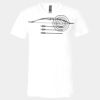 3005 - BELLA +CANVAS Unisex Jersey Short-Sleeve V-Neck T-Shirt Thumbnail