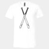3005 - BELLA +CANVAS Unisex Jersey Short-Sleeve V-Neck T-Shirt Thumbnail